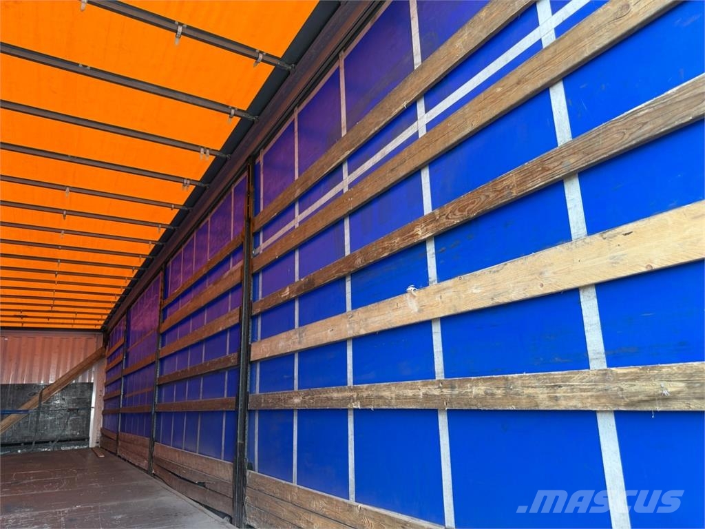 Krone 14tn kaula, BPW-akselit Curtainsiderauflieger