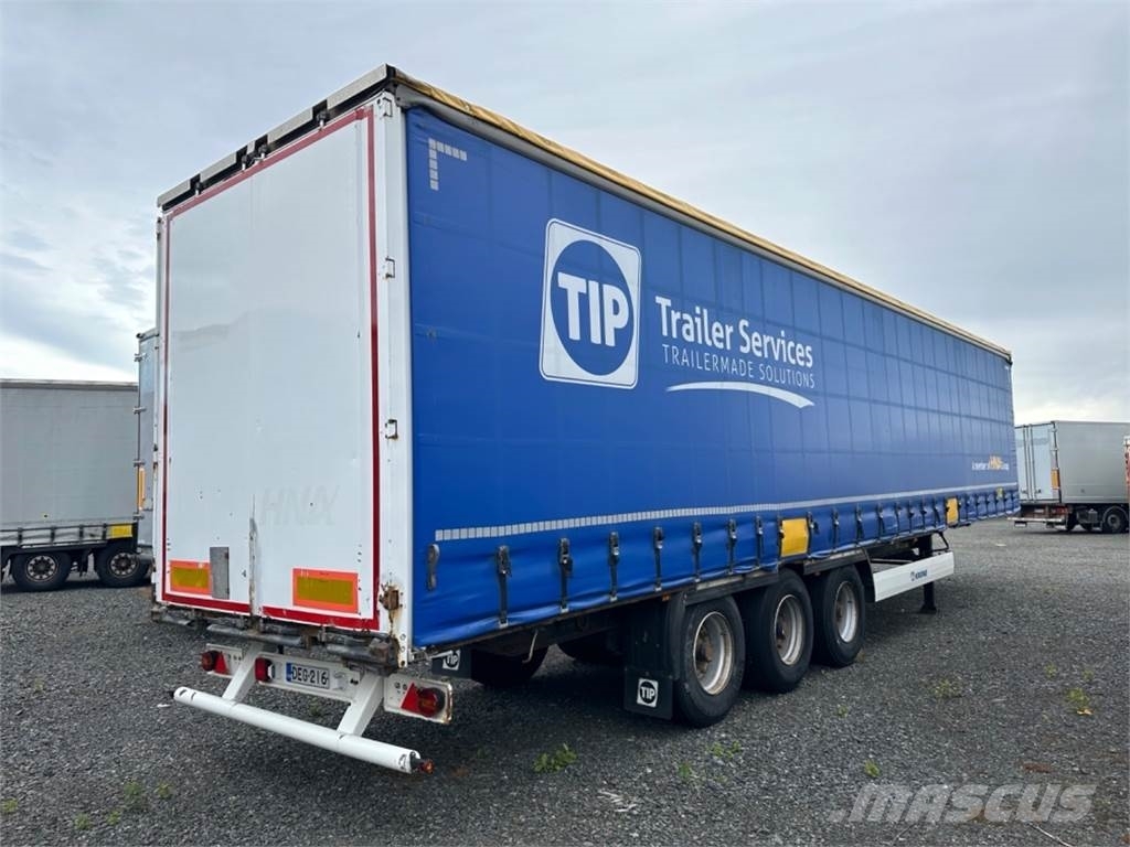 Krone 14tn kaula, BPW-akselit Tentpoolhaagised