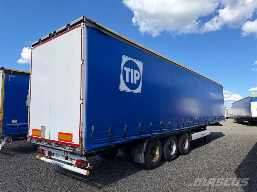 Krone 14tn kaula, BPW-akselit Curtainsiderauflieger