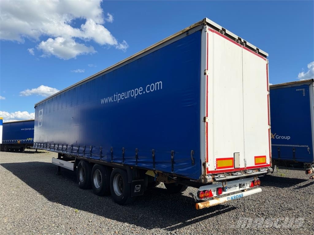 Krone 14tn kaula, BPW-akselit Curtainsiderauflieger
