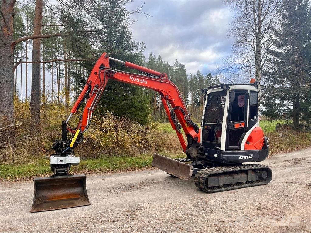 Kubota KX121-3 Mini ekskavatori < 7 t