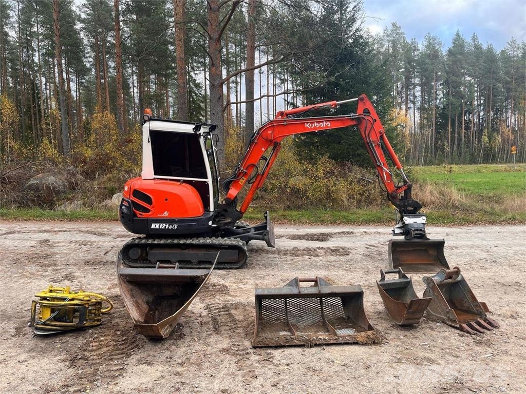 Kubota KX121-3 Mini ekskavatori < 7 t