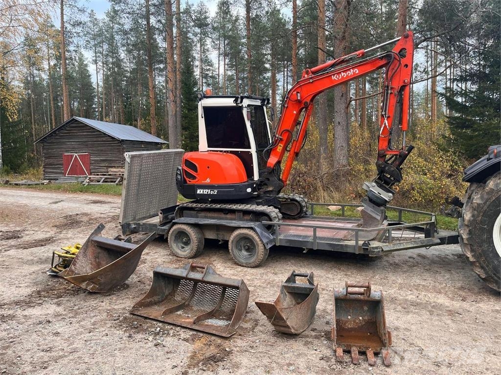 Kubota KX121-3 Mini ekskavatori < 7 t