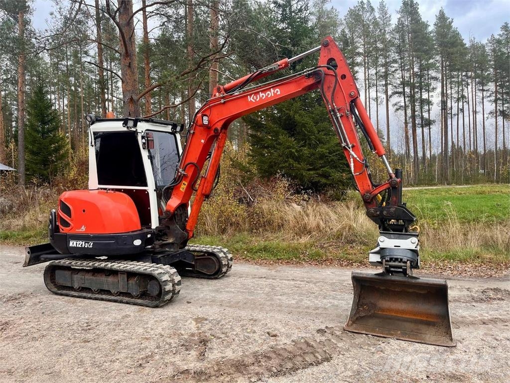 Kubota KX121-3 Mini ekskavatori < 7 t