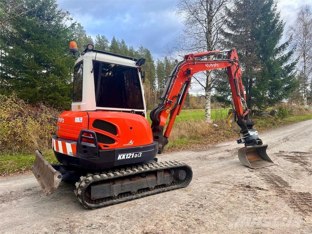 Kubota KX121-3 Mini ekskavatori < 7 t