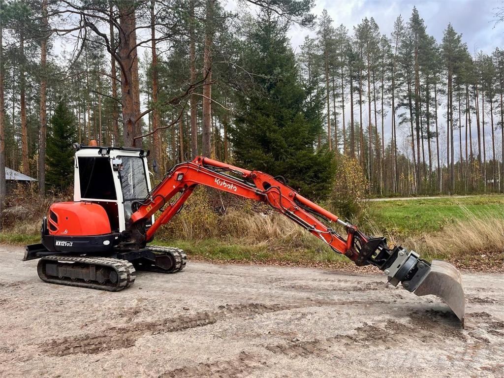 Kubota KX121-3 Mini ekskavatori < 7 t