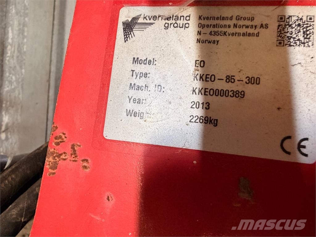 Kverneland EO-85-300 其他農業機械