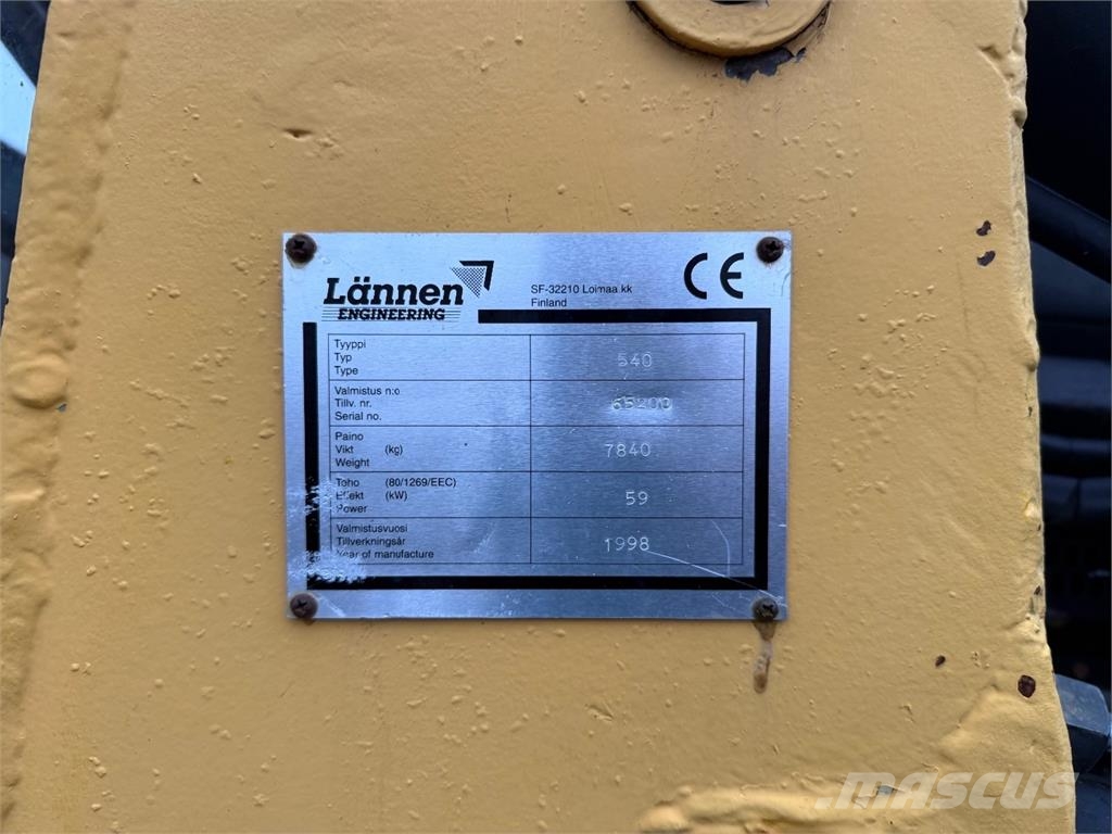 Lännen 540 Koparko-ładowarki