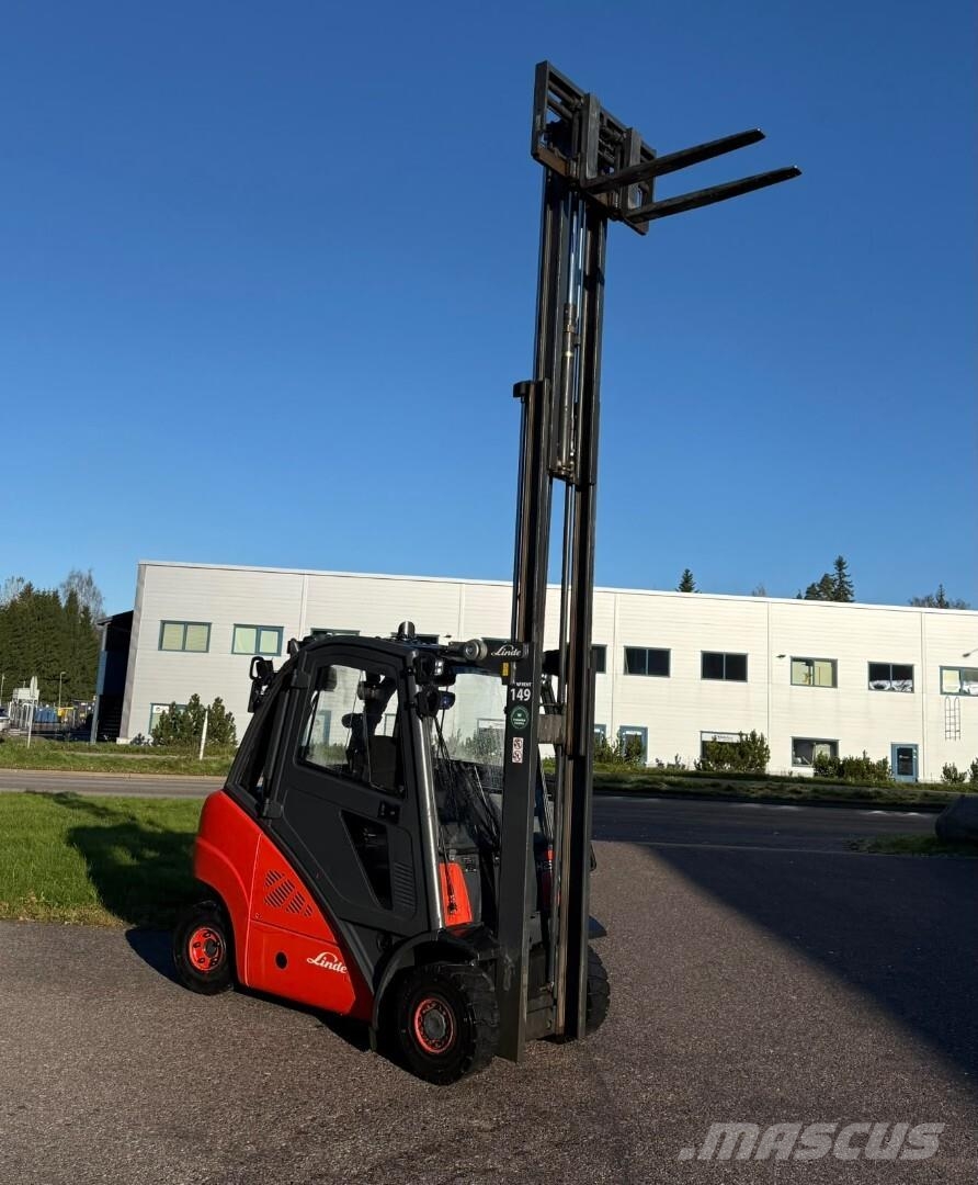 Linde H25D-01 Dieselmotviktstruckar