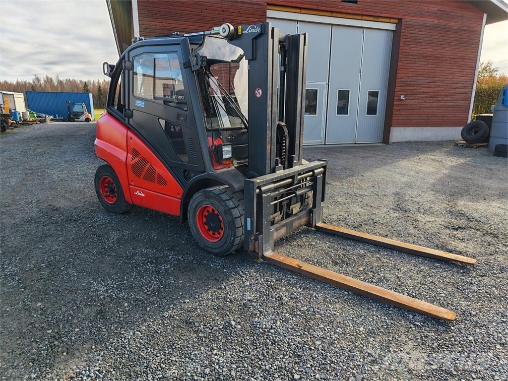 Linde H50D-01 (konttikone) Diesel heftrucks