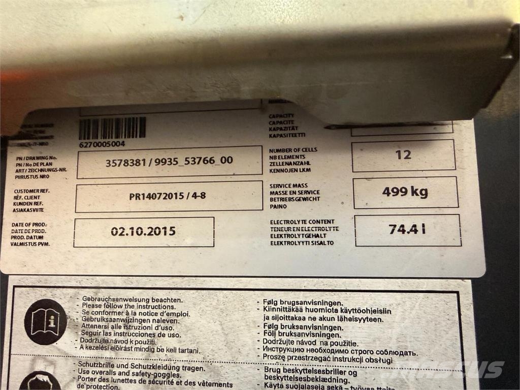Linde L1600TTFYS / 5500mm Muut haarukkatrukit