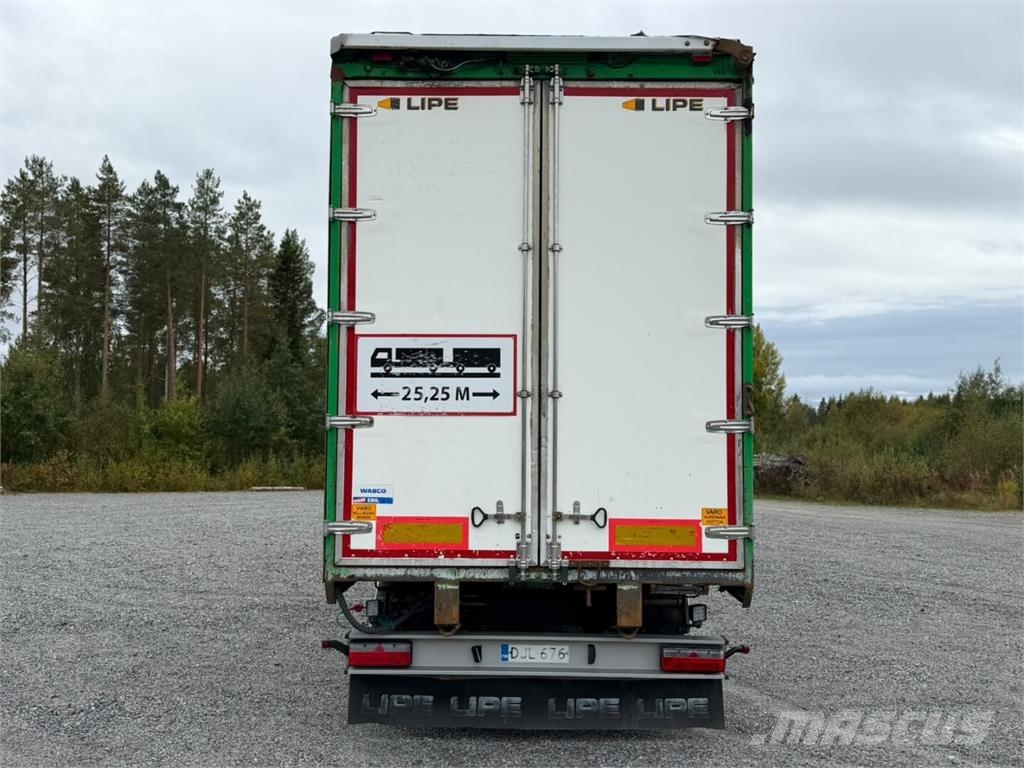 Lipe 103,5m3 Hout snipper oplegger
