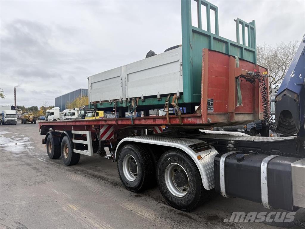 MAN TGS 33.480 6x6 veturi / nosturilla / perävaun Kamioni sa kranom