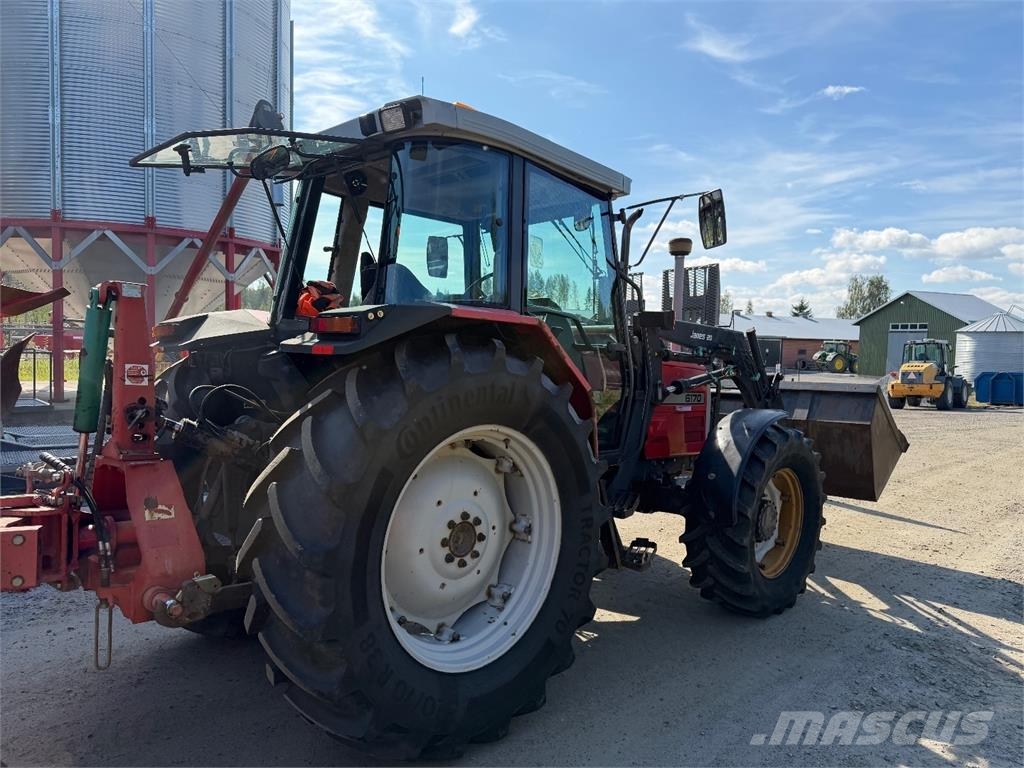Massey Ferguson 6170 SOPIVASTI KOHTUU TUNNEILLA Traktori