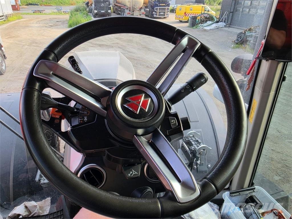Massey Ferguson MF8S.305, Etunostolaite, Etukuormaaja.... トラクター