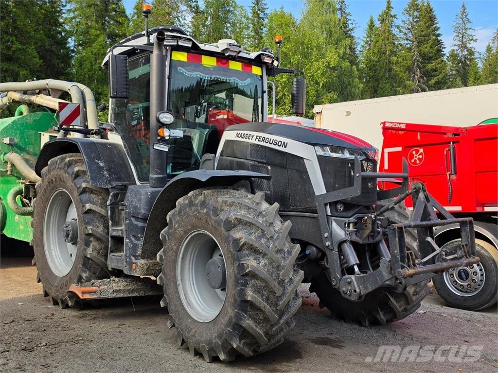 Massey Ferguson MF8S.305, Etunostolaite, Etukuormaaja.... トラクター