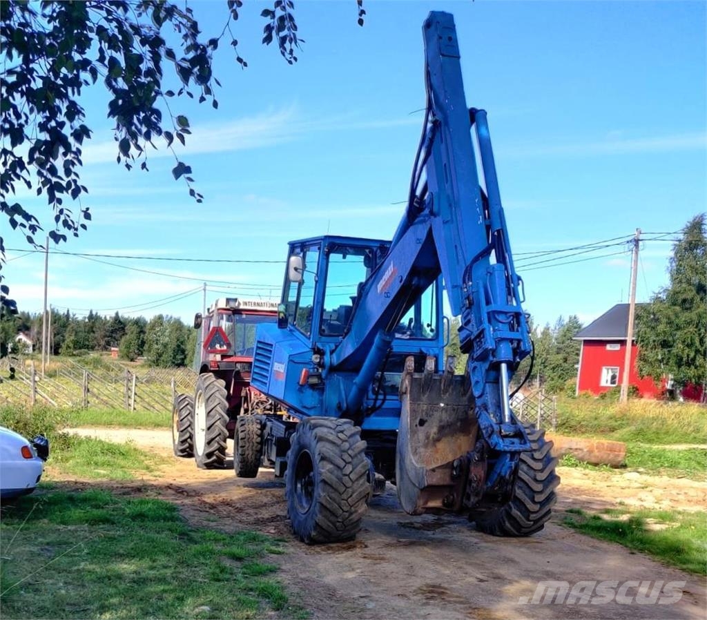 Menzi Muck 6000 Plus T2 Mobile, 3 kauhaa Midibagger 7t - 12t