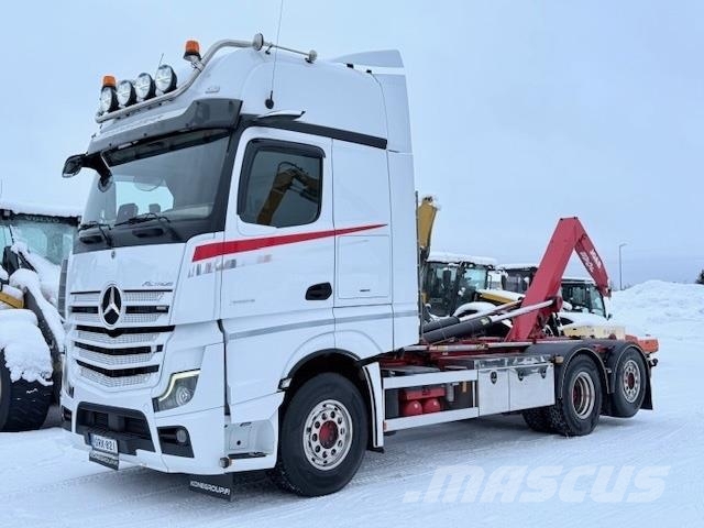 Mercedes-Benz 2853 Φορτηγά ανατροπή με γάντζο