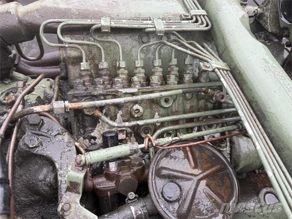 Mercedes-Benz OM 422 moottori + vaihteisto+ hidastin Chassis met cabine