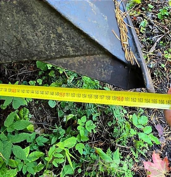  Metsäojakauha 1,65m Другие компоненты лесотехники