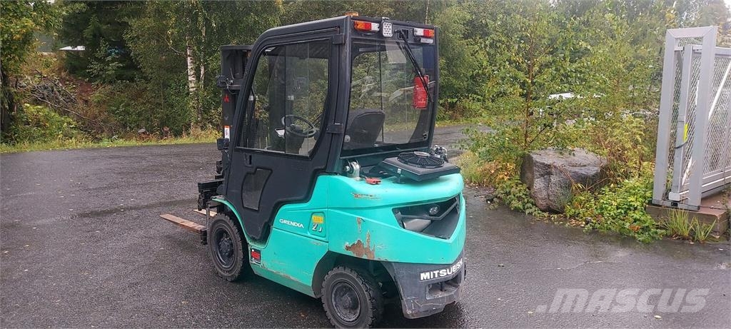 Mitsubishi FD25N siisti diesel trukki Diesel heftrucks