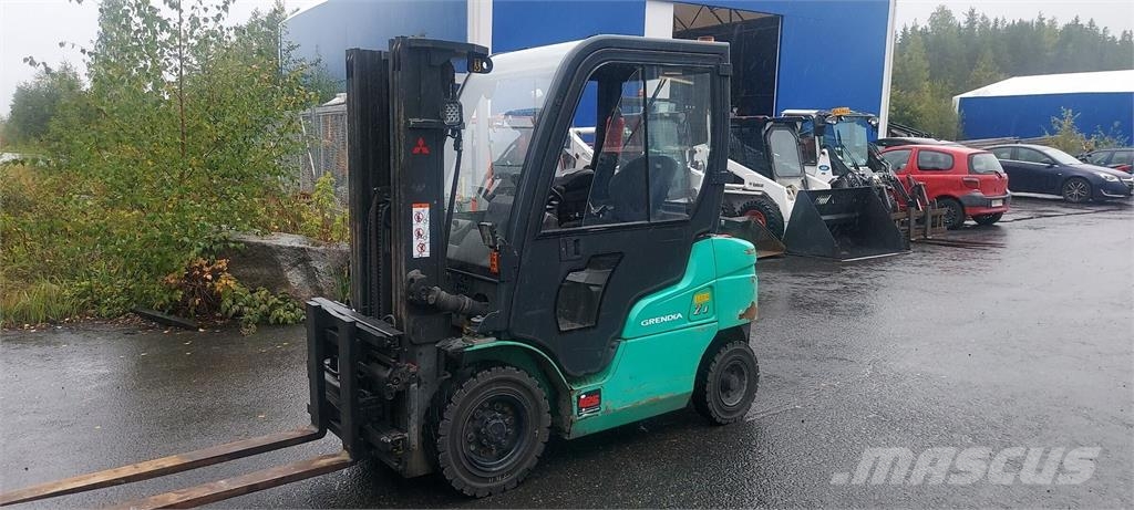 Mitsubishi FD25N siisti diesel trukki Diesel heftrucks