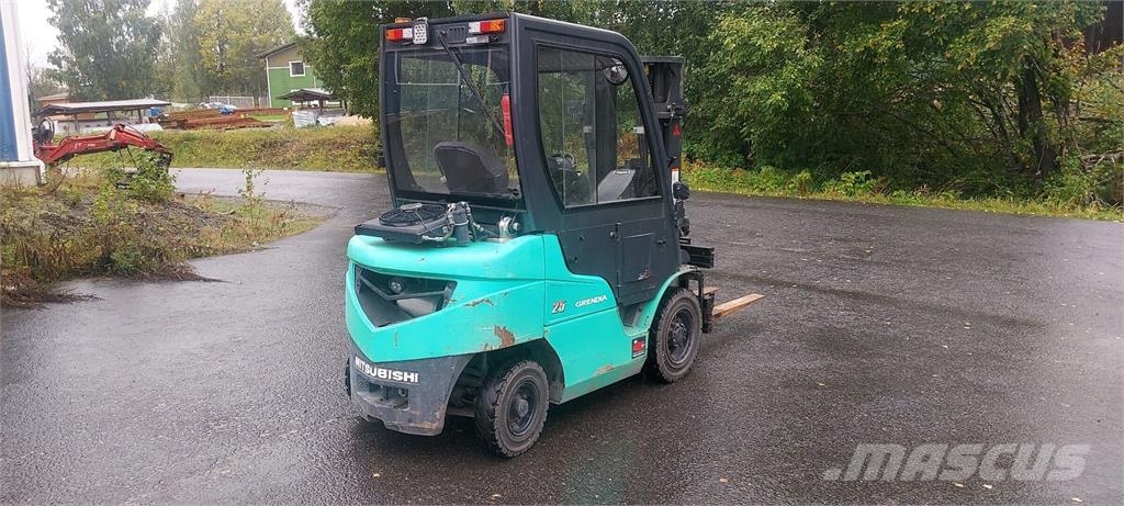 Mitsubishi FD25N siisti diesel trukki Diesel heftrucks