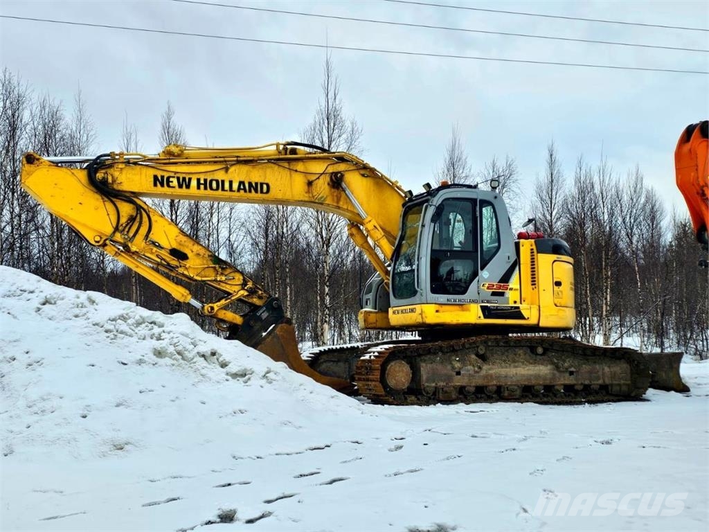 New Holland Kobelco E235BSR Crawler excavators