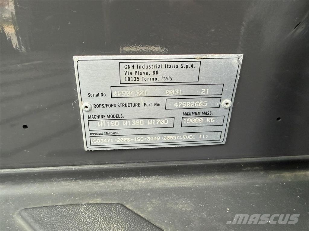 New Holland W130D Pyöräkuormaaja Rataslaadurid