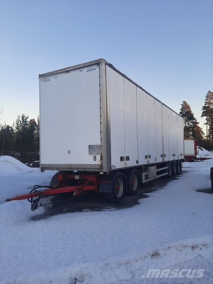 NTM 12,5 M KOKOSIVUNAUKEAVA Box Trailers