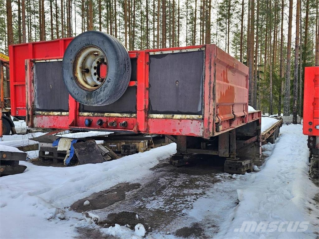 NTM Jatkettava PPV Lavetti 3-aks. Nisko-utovarne poluprikolice