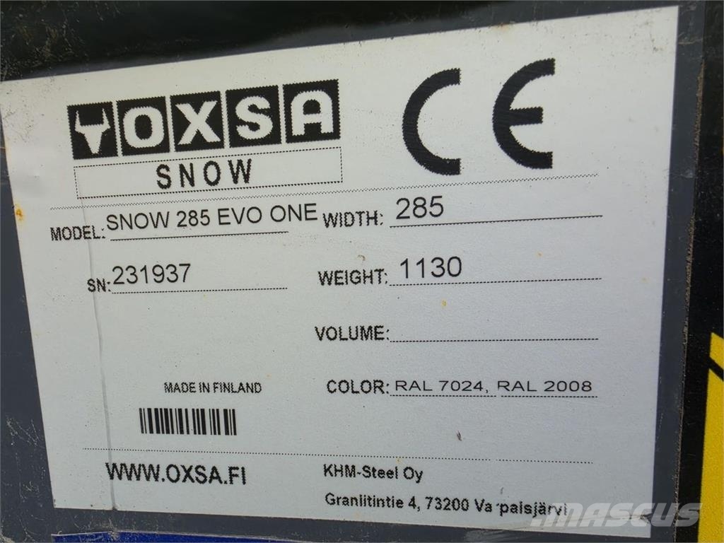 Oxsa Snow 285 Evo One Lumilinko Sneslynger