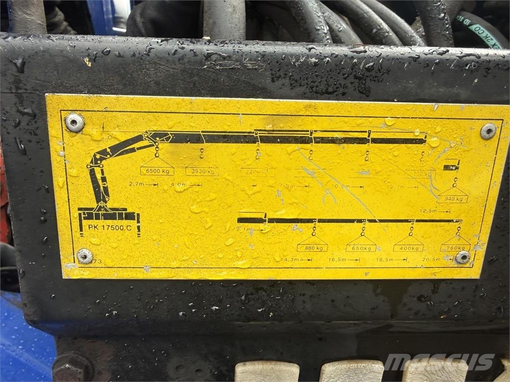 Palfinger Pk 17500 Grúas cargadoras