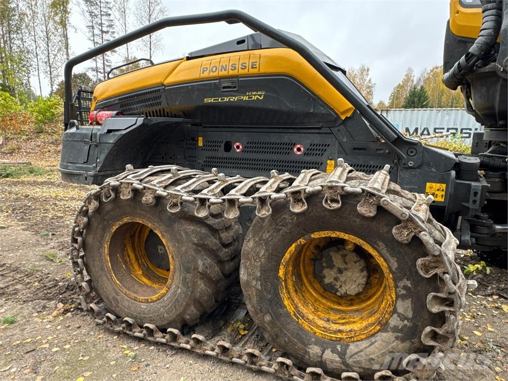 Ponsse Scorpion King 8W Harvesteriai (miško kirtimo mašinos)