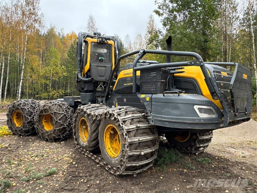 Ponsse Scorpion King 8W Harvesteriai (miško kirtimo mašinos)