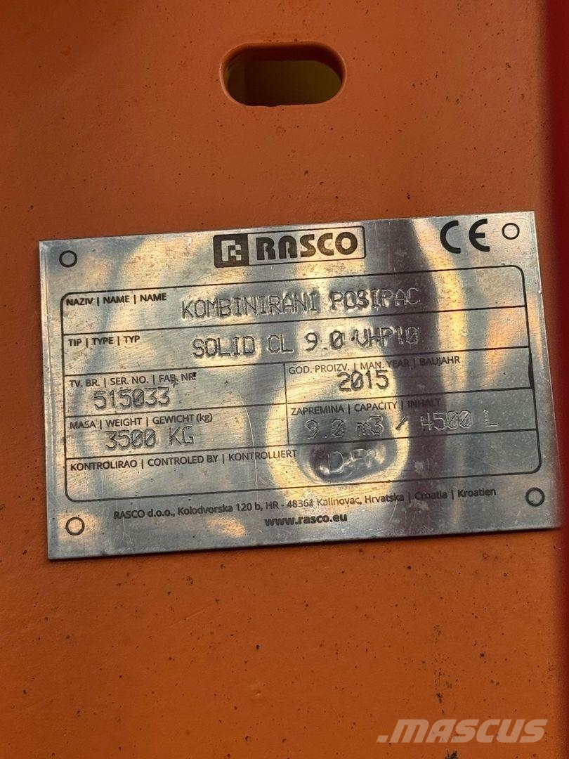 Rasco Solid CL 9.0 VHP10 Vehículos municipales multiusos