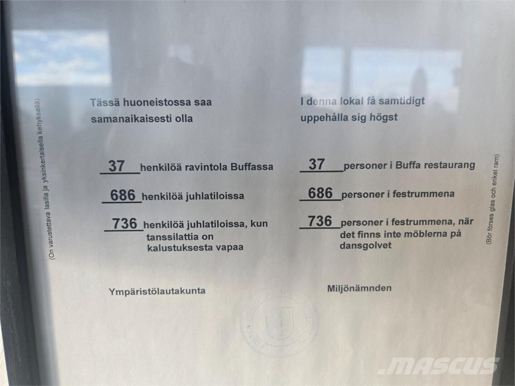  Ravintola grilli autoluukku Stålrammer