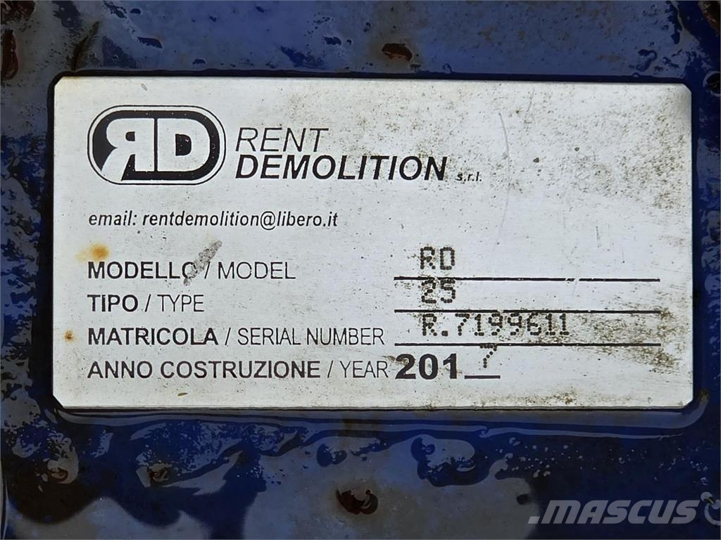Rent Demolition RD25 Pulveroija NTP10 Knusere - anlæg