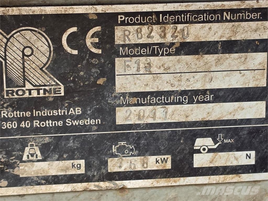 Rottne F13 Μεταφορείς ξυλείας
