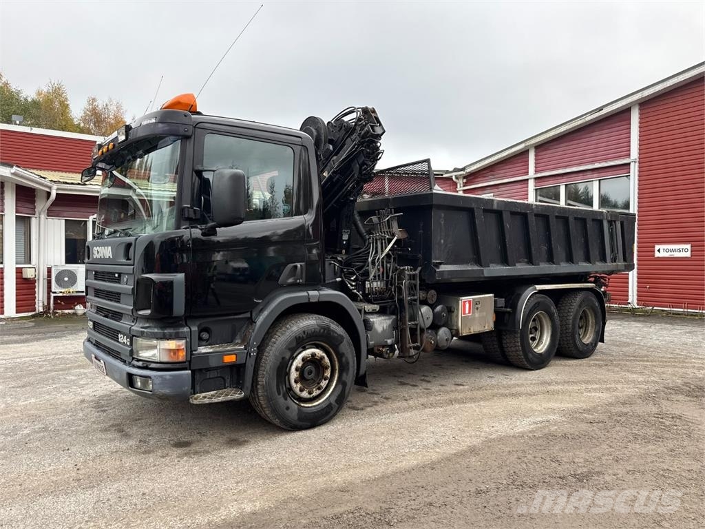 Scania 124G 420 MYYTY!! Kranwagen