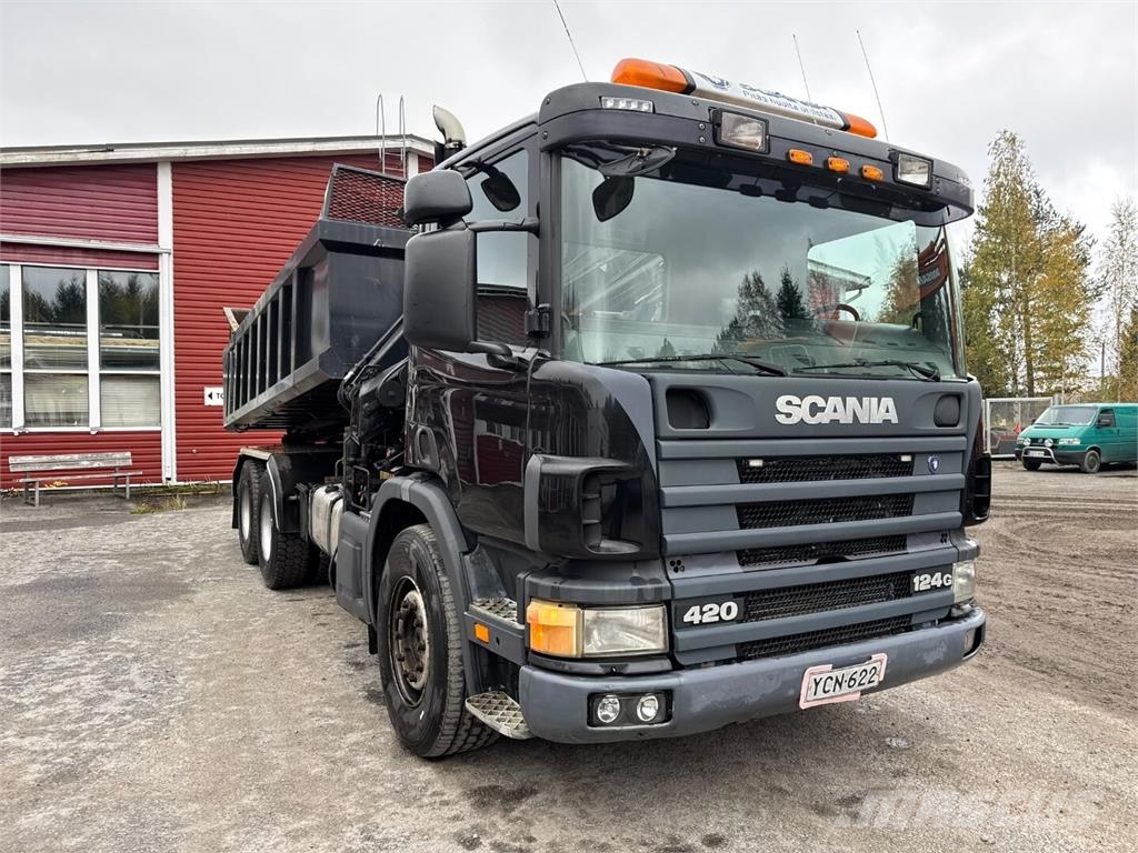 Scania 124G 420 MYYTY!! Kranwagen