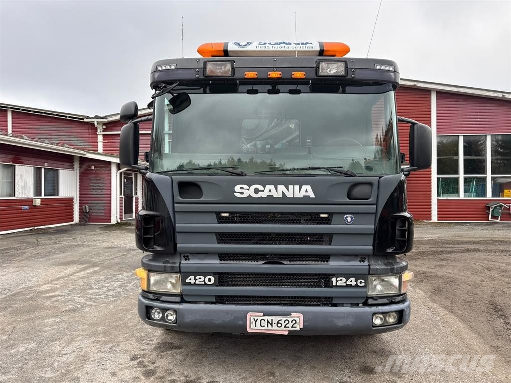 Scania 124G 420 MYYTY!! Kranwagen