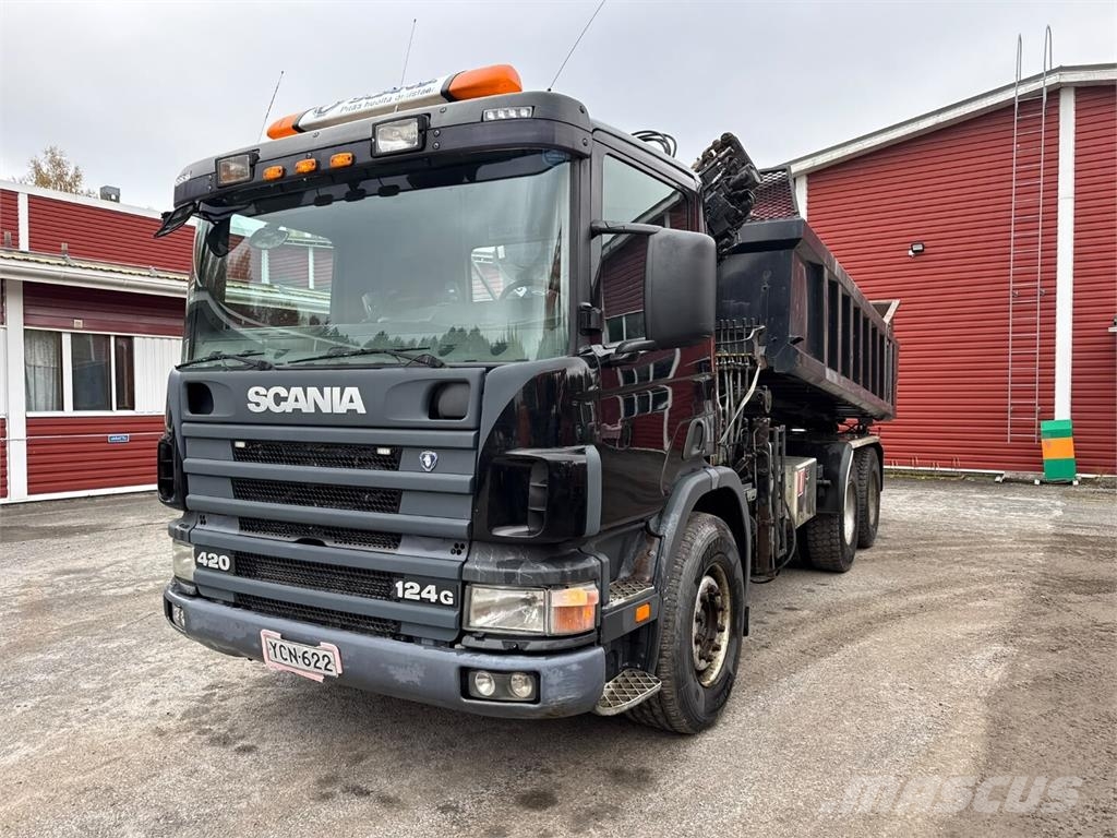 Scania 124G 420 MYYTY!! Kranwagen