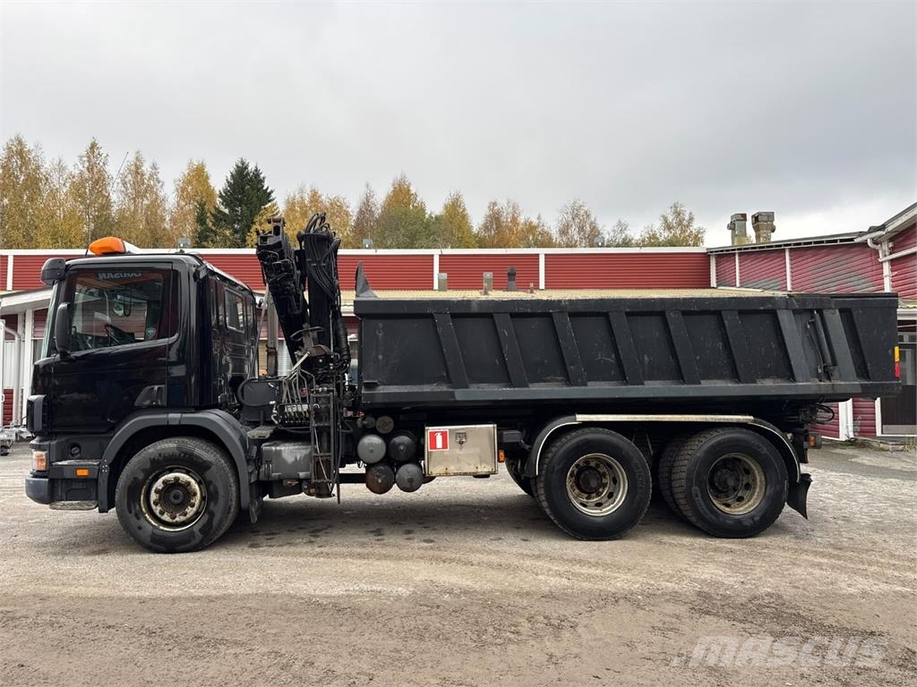 Scania 124G 420 MYYTY!! Kranwagen