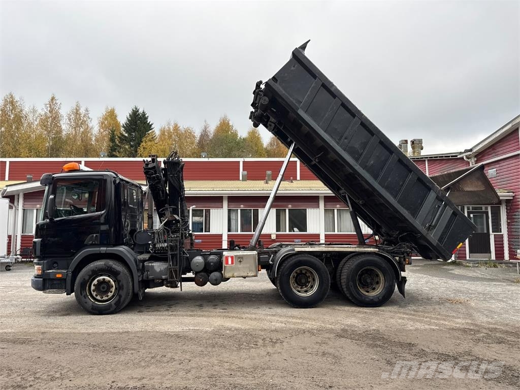 Scania 124G 420 MYYTY!! Kranwagen