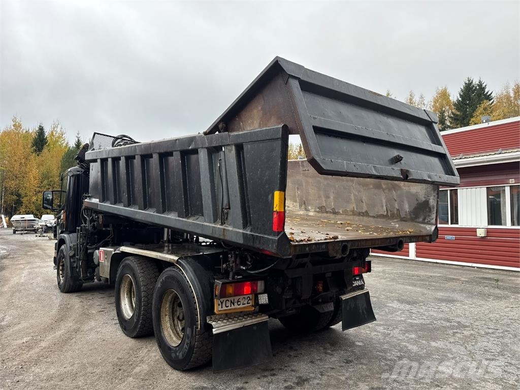 Scania 124G 420 MYYTY!! Kranwagen