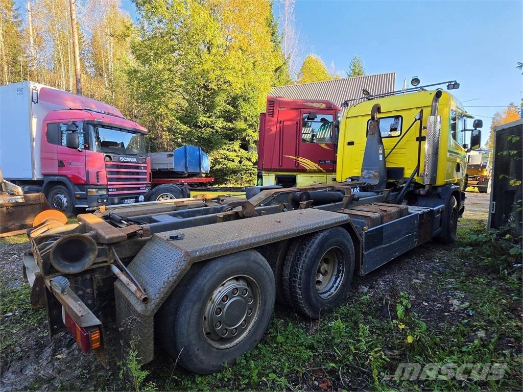 Scania 124G 6X2, Atlas ARK 204K Koukkulava kuorma-autot