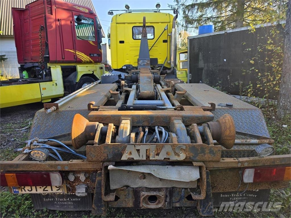 Scania 124G 6X2, Atlas ARK 204K Koukkulava kuorma-autot