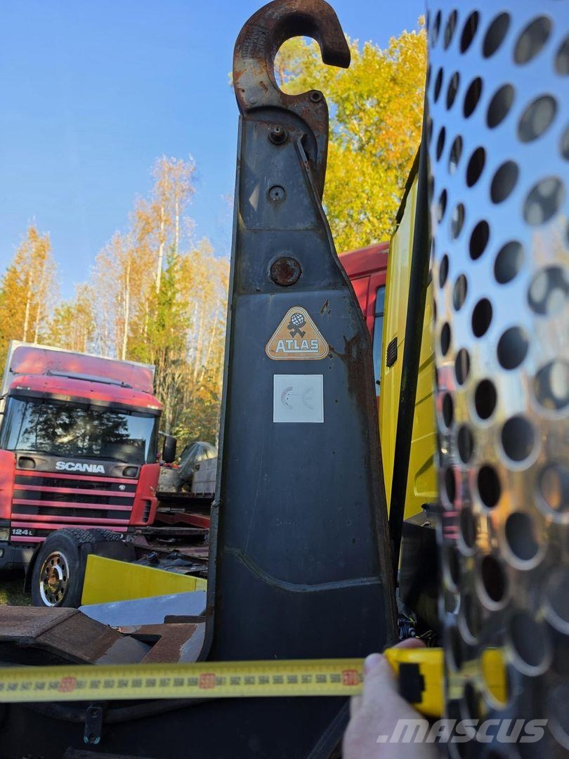 Scania 124G 6X2, Atlas ARK 204K Koukkulava kuorma-autot