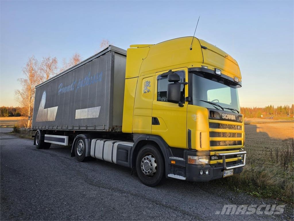 Scania 124L 420, Pressukapelli-PPV Tracteur routier
